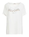 Blugirl Woman Top White Size 8 Acetate, Silk, Polyamide In White