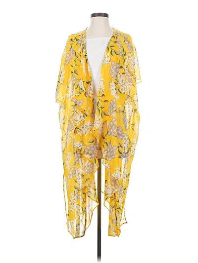 Pre-owned Bluheaven Kimono In Yellow