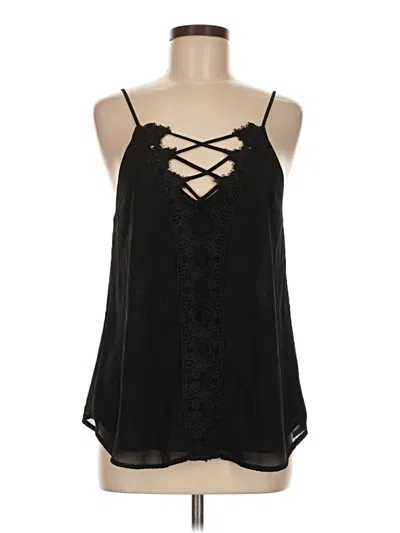 Pre-owned Bluheaven Sleeveless Blouse In Black