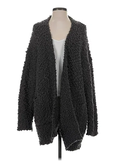 Pre-owned Bluivy Cardigan Sweater In Gray