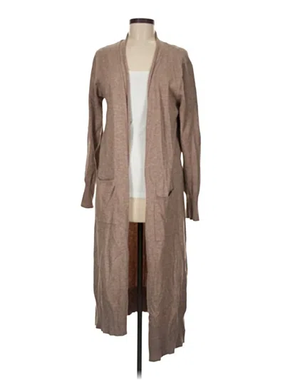 Pre-owned Bluivy Cardigan Sweater In Tan