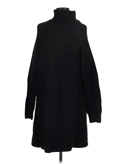 Pre-owned Bluivy Casual Dress In Black