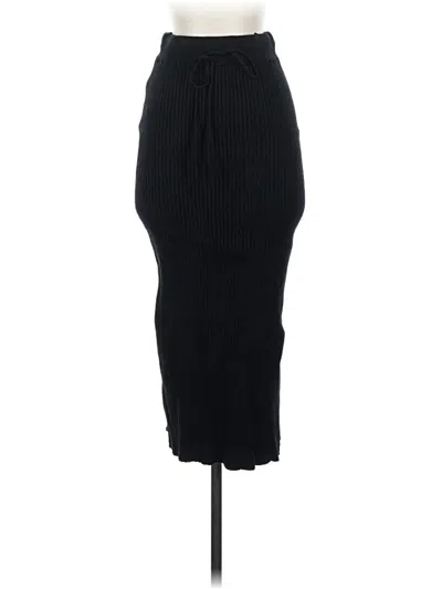 Pre-owned Bluivy Formal Skirt In Black