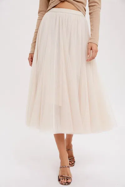 Bluivy Kate Skirt In Ivory In Neutral