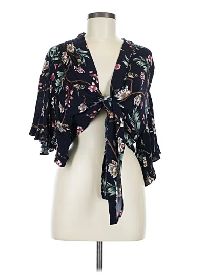 Pre-owned Bluivy Kimono In Black