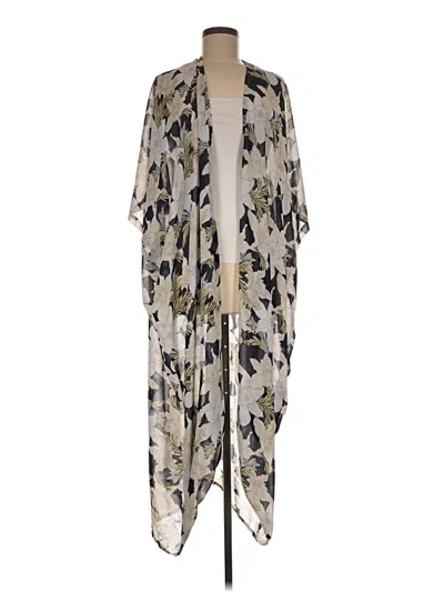Pre-owned Bluivy Kimono In Silver