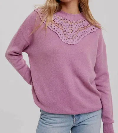 Bluivy Minkoff Sweater In Lavender In Purple