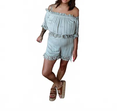 Bluivy Nova Set In Sage In Blue