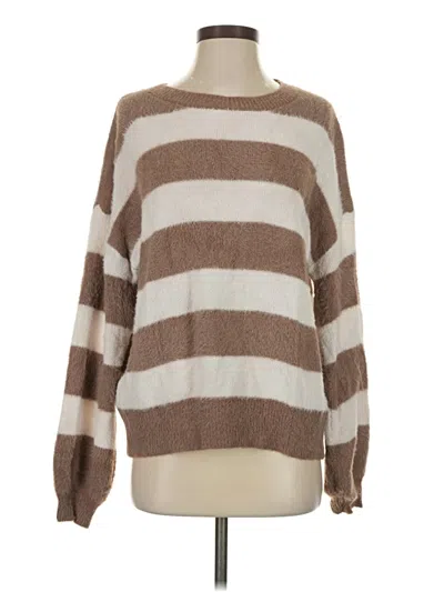 Pre-owned Bluivy Pullover Sweater In Brown