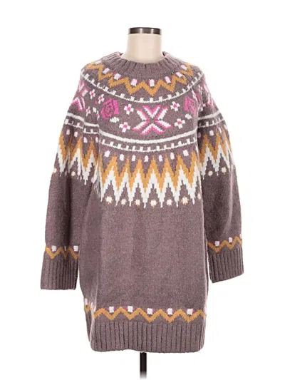 Pre-owned Bluivy Pullover Sweater In Brown