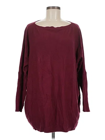 Pre-owned Bluivy Pullover Sweater In Burgundy