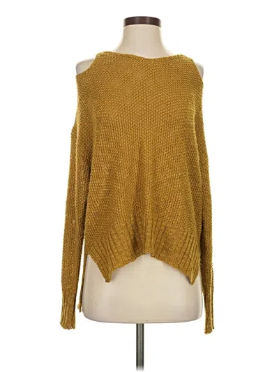 Pre-owned Bluivy Pullover Sweater In Gold