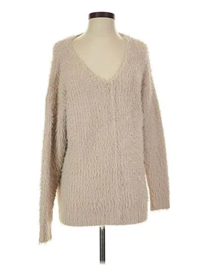 Pre-owned Bluivy Pullover Sweater In Tan