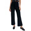 Bluivy Ribbed Sweater Knit Pants In Black In Black