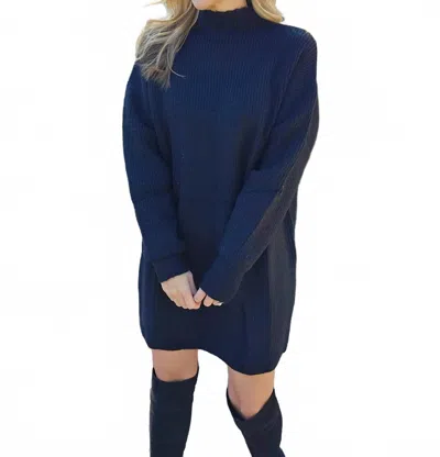 Bluivy Shelby Dress In Black In Blue