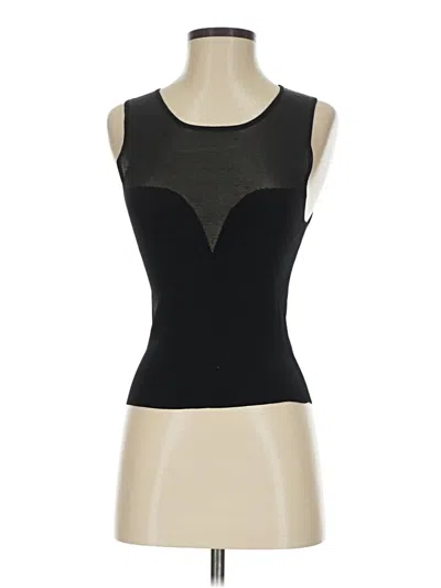 Pre-owned Bluivy Sleeveless Top Black Strapless Neckline Tops