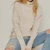 BLUIVY SLOUCHY FUNNEL NECK SWEATER