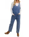 Bluivy Stefani Denim Jumpsuit In Light Wash In Blue