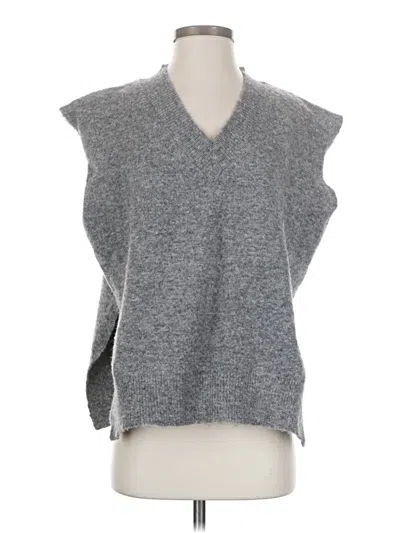 Pre-owned Bluivy Sweater Vest In Gray