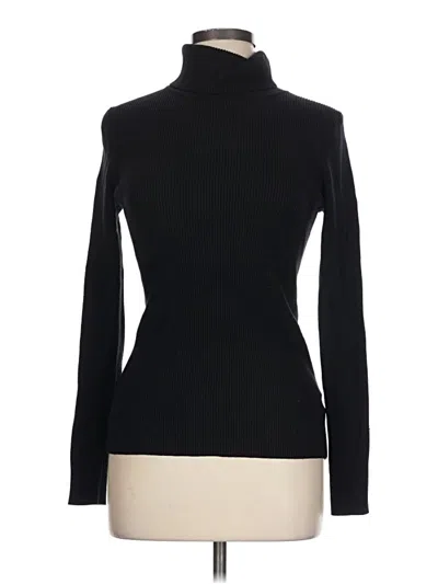 Pre-owned Bluivy Turtleneck Sweater In Black