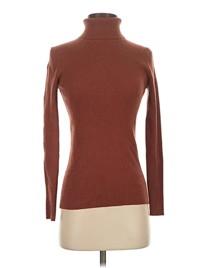 Pre-owned Bluivy Turtleneck Sweater In Brown