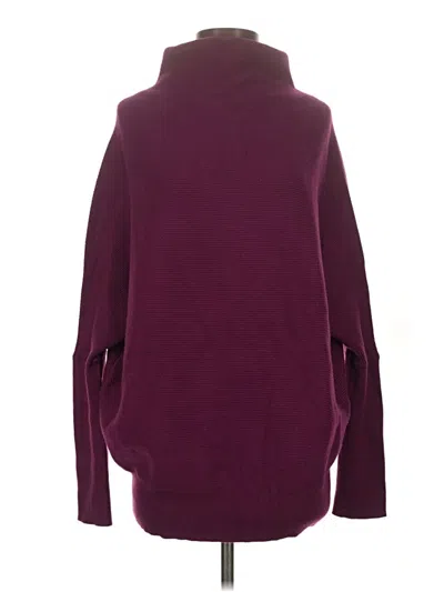 Pre-owned Bluivy Turtleneck Sweater In Burgundy