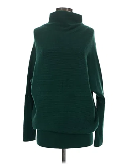 Pre-owned Bluivy Turtleneck Sweater In Green
