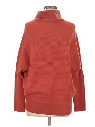 Pre-owned Bluivy Turtleneck Sweater In Red