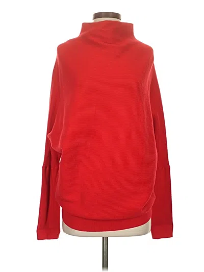 Pre-owned Bluivy Turtleneck Sweater In Red