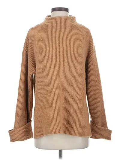 Pre-owned Bluivy Turtleneck Sweater In Tan