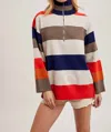 Bluivy Woodstock Pullover Sweater In Multi In Multi