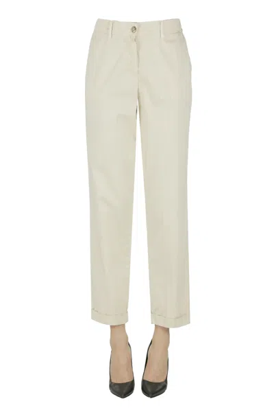 Blukey Chino Trousers In White