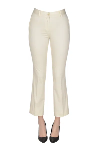 Blukey Cotton Trousers In White