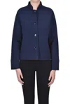 Blukey Neoprene Jacket In Blue