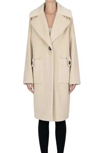 Blukey Oversized Coat In Neutral