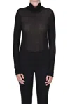 Blukey Turtleneck T-shirt In Black