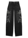 Blumarine Multi-pocket Jeans In Black