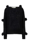 Blumarine Knitwear In Black Wool In Black
