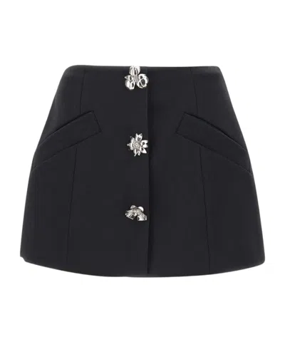 Blumarine A-line Skirt In Black