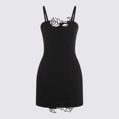BLUMARINE BLUMARINE BLACK MINI DRESS