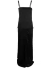 Blumarine Abito Raso Ins.denim Clothing