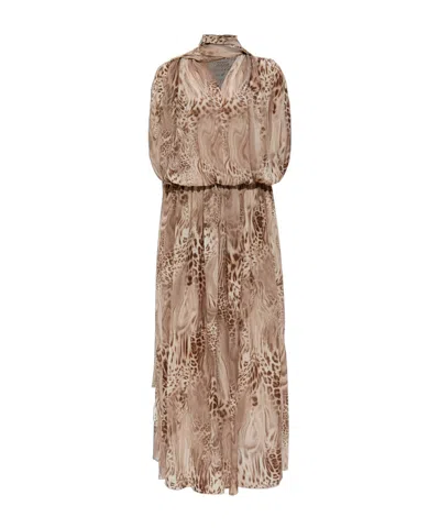BLUMARINE ANIMAL PRINT DRESS