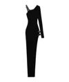 Blumarine Asymmetric Dress In Black