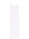 Blumarine Bead-tassel Maxi Dress In White