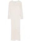Blumarine Beige Mini Dress Quilted