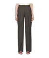 Blumarine Belt-loop Casual Pants In Black