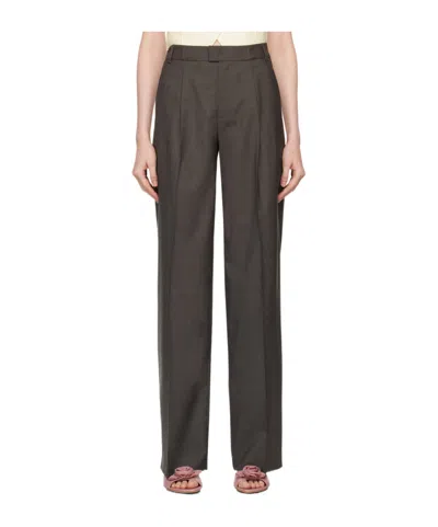 Blumarine Belt-loop Casual Pants In Black