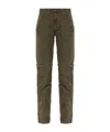 Blumarine Belt Loop Track Pants In Green