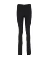 Blumarine Black Belted Trousers In Black