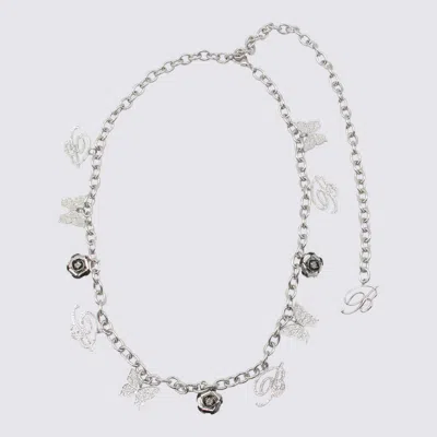 Blumarine Belts Silver/crystal